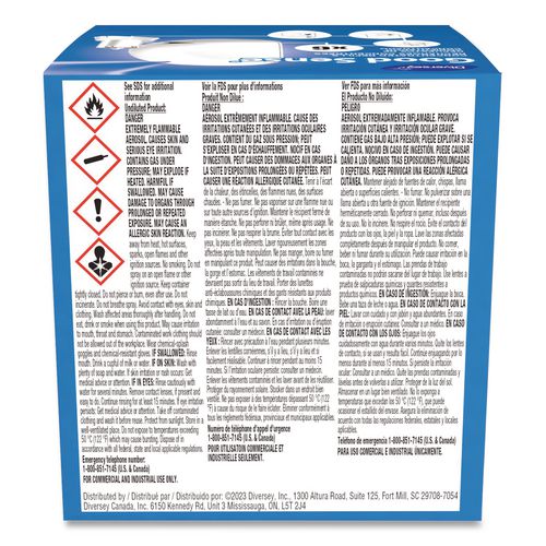 Image of Diversey 101109644 Good Sense Automatic Spray System, Fresh Scent, Yellow, 0.67 Oz Cartridge, 12/carton