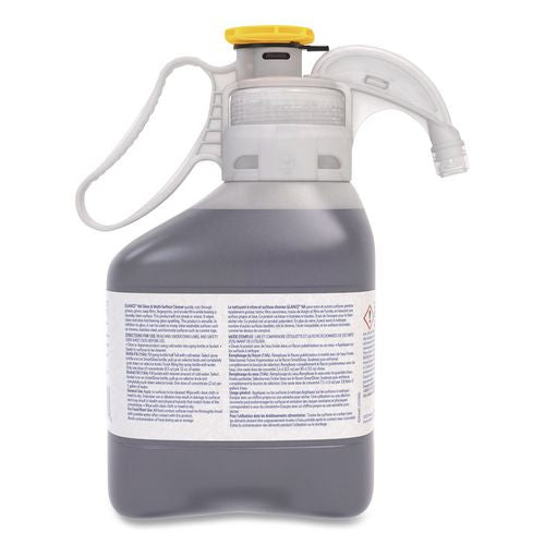 Image of Diversey 101106662 Glance NA Glass and Multi-Surface Cleaner SC, Unscented, 1.4 L SmartDose, 2/Carton