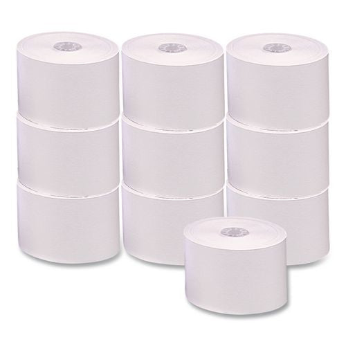 Image of Iconex Direct Thermal Printing Thermal Paper Rolls, 1.75" X 230 Ft, White, 10/pack