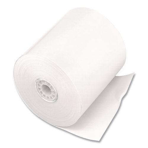 Image of Iconex 05217 Direct Thermal Printing Thermal Paper Rolls, 3.13" X 230 Ft, White, 8/pack