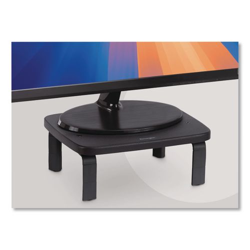 Image of Kensington® K52785WW Smartfit Monitor Stands, 12.25" X 2.25" X 1.75" To 4.75", Black, Supports 40 Lbs
