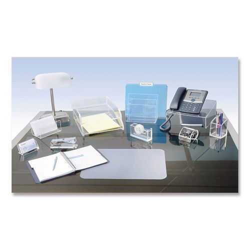 Image of Kantek Clear Acrylic Letter Tray, 1 Section, Letter Size Files, 10.6" x 13.9" x 2.5", Clear