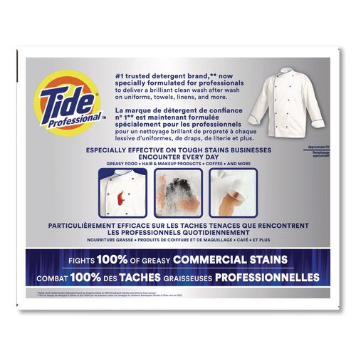 Image of Tide® PRO 80836424 Commercial Powder Laundry Detergent, HE Compatible, 173 Loads, 197 oz Box