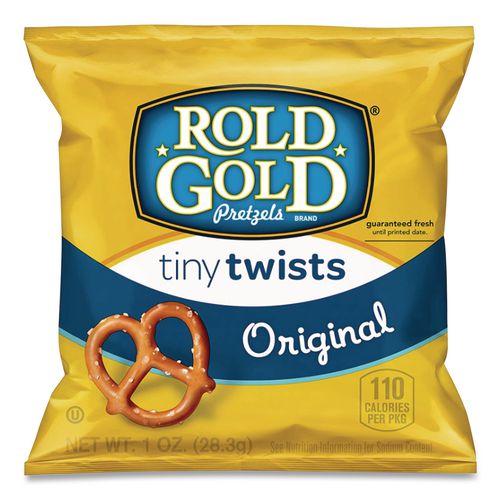 Image of Rold GoldÂ® Tiny Twists Pretzels, 1 Oz Bag, 88/carton