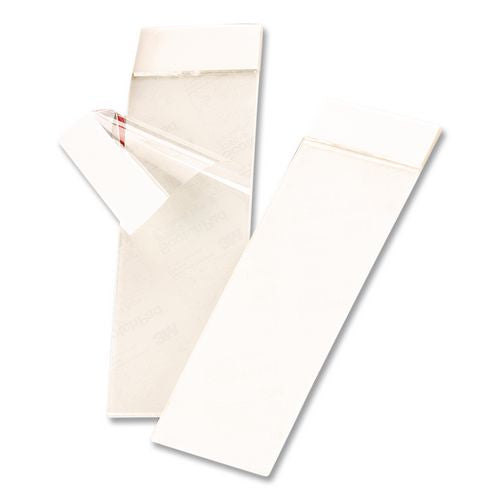 Image of Scotch® 3750P Envelope/package Sealing Tape Strips, 2" X 6", Clear, 50/pack