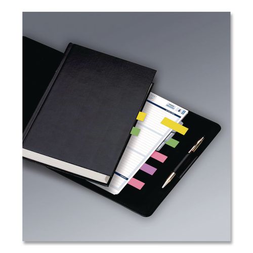 Image of Post-it® 670-5AU Page Flag Markers, Assorted Colors,100 Flags/pad, 5 Pads/pack