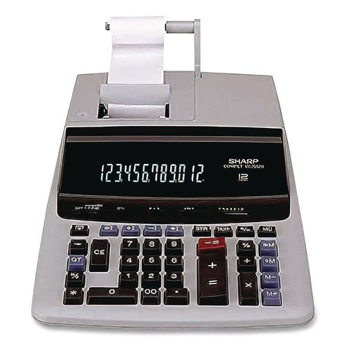 Image of Sharp® VX2652H Vx2652h Two-Color Printing Calculator, Black/red Print, 4.8 Lines/sec