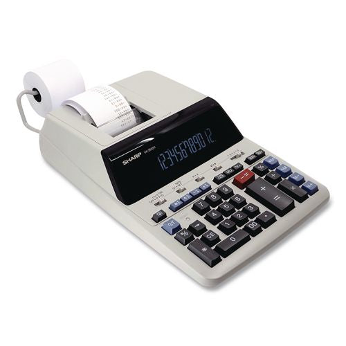 Image of Sharp® VX2652H Vx2652h Two-Color Printing Calculator, Black/red Print, 4.8 Lines/sec