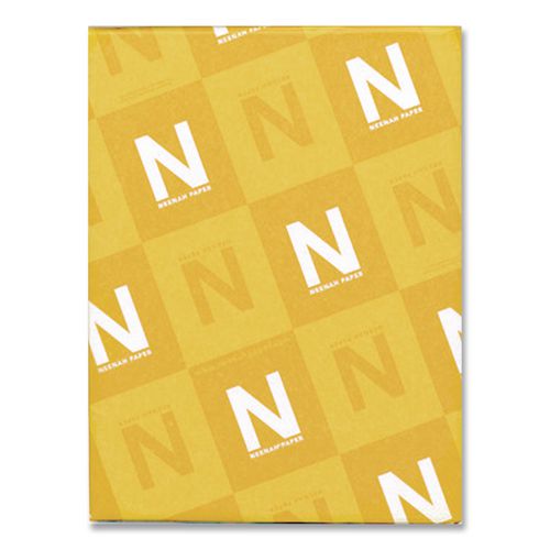 Image of Neenah Paper 26701 Exact Brights Paper, 20 lb Bond Weight, 8.5 x 11, Bright Yellow, 500/Ream