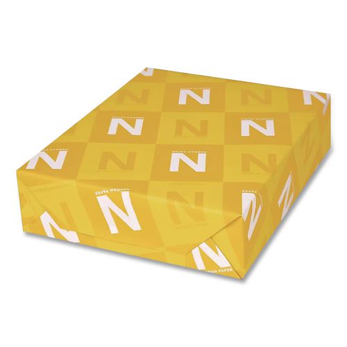 Image of Neenah Paper 26721 Exact Brights Paper, 20 lb Bond Weight, 8.5 x 11, Bright Orange, 500/Ream