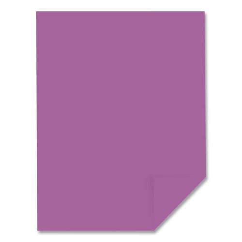 Image of Neenah Paper 26771 Exact Brights Paper, 20 lb Bond Weight, 8.5 x 11, Bright Purple, 500/Ream