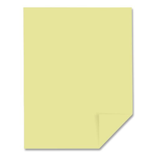 Image of Neenah Paper 49541 Exact Index Card Stock, 110 lb Index Weight, 8.5 x 11, Canary, 250/Pack