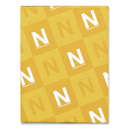 Image of Neenah Paper 01338 CLASSIC CREST Stationery, 93 Bright, 24 lb Bond Weight, 8.5 x 11, Avon White, 500/Ream