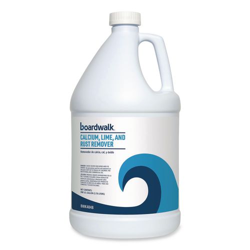 Image of Boardwalk® BWK4848 Calcium, Lime and Rust Remover, 1 gal Bottle, 4/Carton