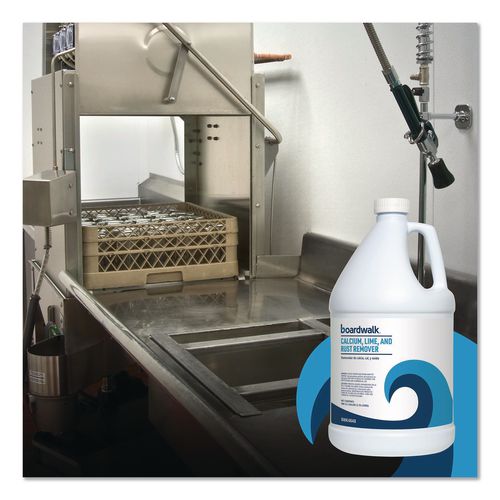 Image of Boardwalk® BWK4848 Calcium, Lime and Rust Remover, 1 gal Bottle, 4/Carton