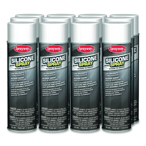 Image of Sprayway® Silicone Spray, 20 oz Can, 12/Carton