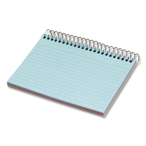 Image of Oxford 40286 Spiral Index Cards, Ruled, 4 X 6, Assorted, 50/pack