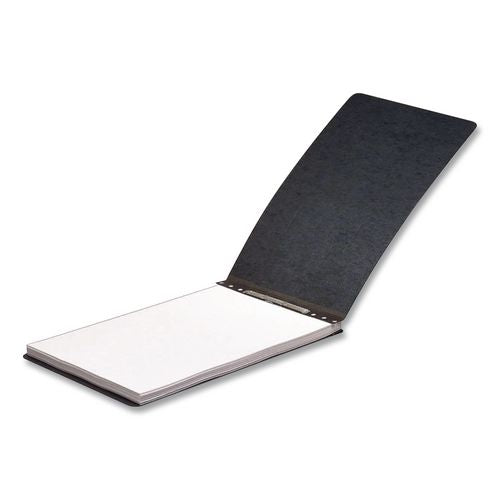 Image of Oxford 13206 Extra Large Pressboard Report Cover W/ Reinforced Side Hinge, Two-Prong Fastener, 3" Capacity, 11 X 17, Black/black