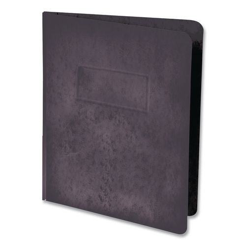 Image of Oxford Heavyweight Pressguard And Pressboard Report Cover W/reinforced Side Hinge, 2-Prong Metal Fastener, 3" Cap, 8.5 X 11, Black