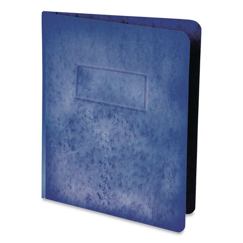 Image of Oxford Heavyweight Pressguard And Pressboard Report Cover W/ Reinforced Side Hinge, 2-Prong Fastener, 3" Cap, 8.5 X 11, Dark Blue