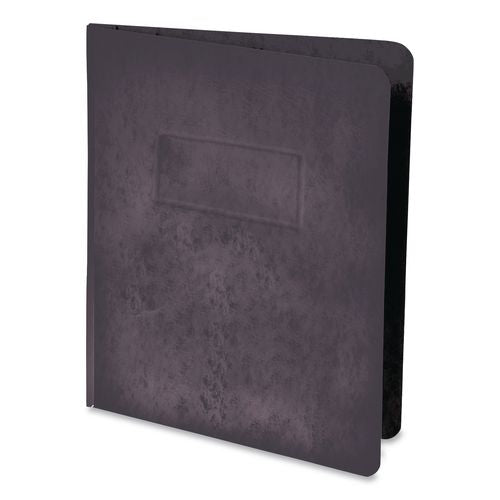 Image of Oxford Heavyweight Pressguard And Pressboard Report Cover W/ Reinforced Side Hinge, 2-Prong Metal Fastener, 3" Cap, 8.5 X 11, Black