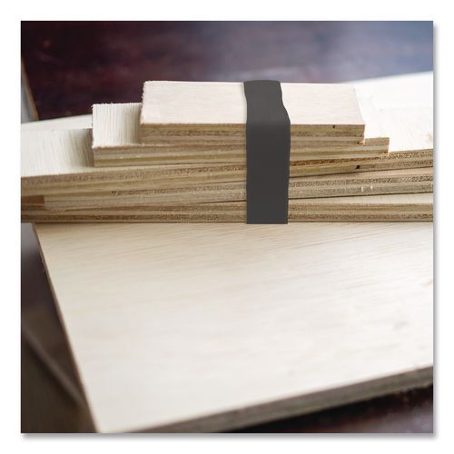 Image of Alliance® 58075 Advantage Classic Black Rubber Bands, Size 107, 0.06" Gauge, 1 lb Box, 40/Box