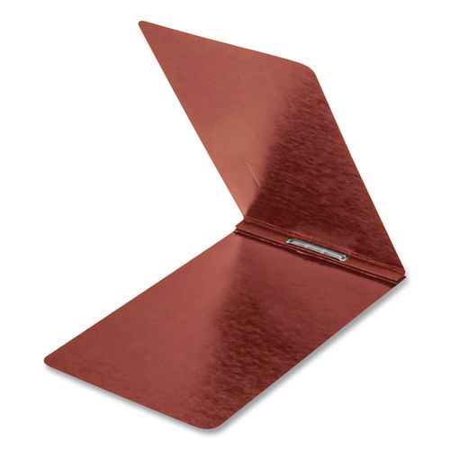 Image of Oxford 71134EE Pressguard Report Cover With Reinforced Top Hinge, Two-Prong Metal Fastener, 2" Capacity, 8.5 X 11, Red/red