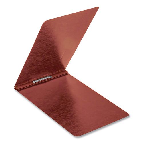 Image of Oxford 71134EE Pressguard Report Cover With Reinforced Top Hinge, Two-Prong Metal Fastener, 2" Capacity, 8.5 X 11, Red/red