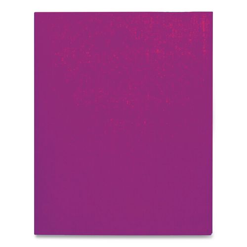Image of Oxford 57757 Twin-Pocket Folder with Prong Fasteners, Accommodates (135) 11 x 8.5 Sheets, Burgundy, 25/Box