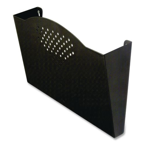 Image of Safco® 3170BL Steel Wall Pocket, Letter Size, 12" x 3" x 9", Black