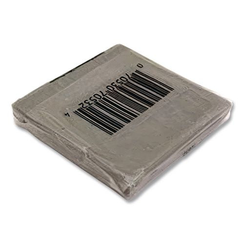 Image of PrismacolorÂ® Design Kneaded Rubber Art Eraser, For Pencil Marks, Rectangular Block, Large, Gray