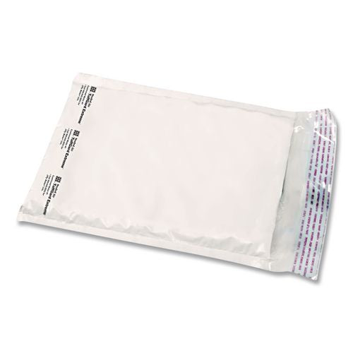 Image of Sealed Air Jiffy TuffGard Self-Seal Cushioned Mailer, #2, Barrier Bubble Air Cell Cushion, Self-Adhesive Closure, 8.5 x 12, White, 25/CT