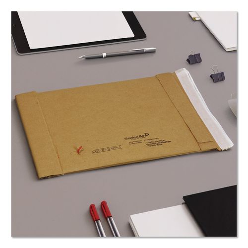 Image of Sealed Air Jiffy Padded Mailer, #5, Paper Padding, Self-Adhesive Closure, 10.5 x 16, Natural Kraft, 25/Carton