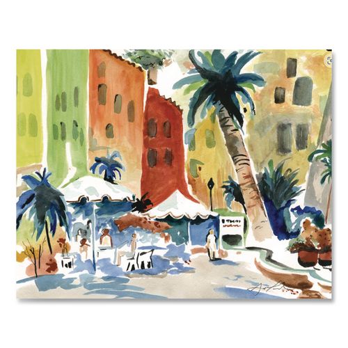Image of Pacon® P4910 Artist Watercolor Paper Pad, Yellow Cover, Unruled, (12) White 9 x 12 Sheets