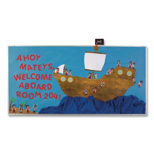 Image of Pacon® P0057215 Fadeless Paper Roll, 50 lb Bond Weight, 48" x 50 ft, Lite Blue