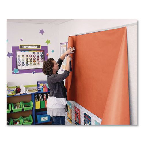Image of Pacon® P0063060 Rainbow Duo-Finish Colored Kraft Paper, 35 lb Wrapping Weight, 36" x 1,000 ft, Flame