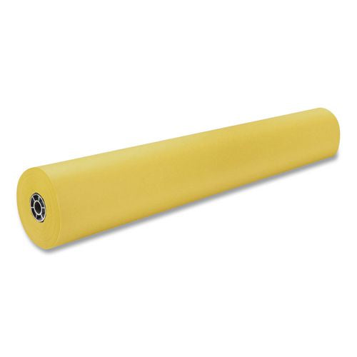 Image of Pacon® P0063080 Rainbow Duo-Finish Colored Kraft Paper, 35 lb Wrapping Weight, 36" x 1,000 ft, Canary