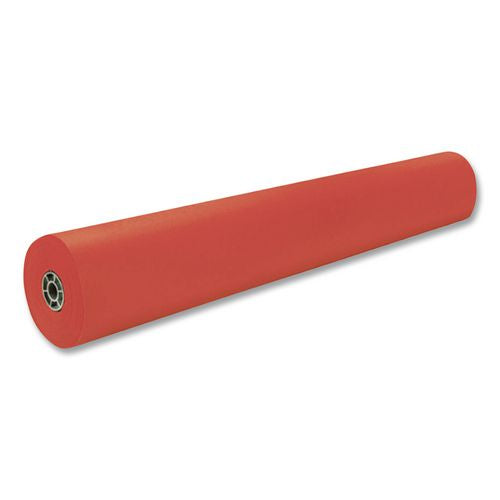 Image of Pacon® P0063100 Rainbow Duo-Finish Colored Kraft Paper, 35 lb Wrapping Weight, 36" x 1,000 ft, Orange