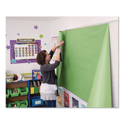 Image of Pacon® P0063130 Rainbow Duo-Finish Colored Kraft Paper, 35 lb Wrapping Weight, 36" x 1,000 ft, Brite Green