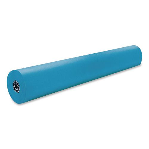 Image of Pacon® P0063170 Rainbow Duo-Finish Colored Kraft Paper, 35 lb Wrapping Weight, 36" x 1,000 ft, Brite Blue