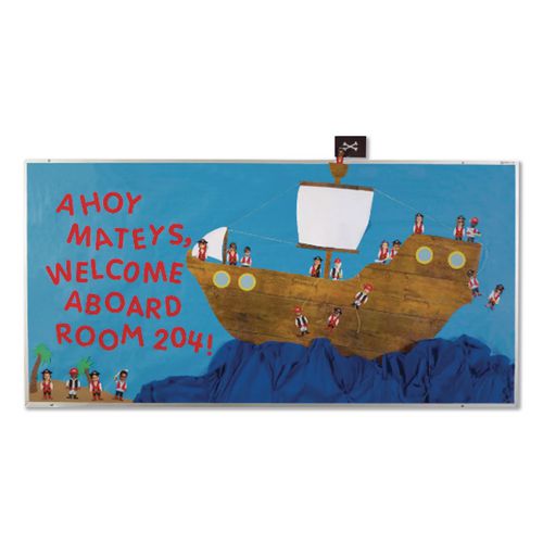 Image of Pacon® P0063170 Rainbow Duo-Finish Colored Kraft Paper, 35 lb Wrapping Weight, 36" x 1,000 ft, Brite Blue
