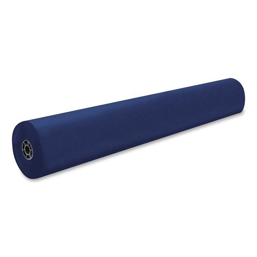 Image of Pacon® P0063180 Rainbow Duo-Finish Colored Kraft Paper, 35 lb Wrapping Weight, 36" x 1,000 ft, Dark Blue