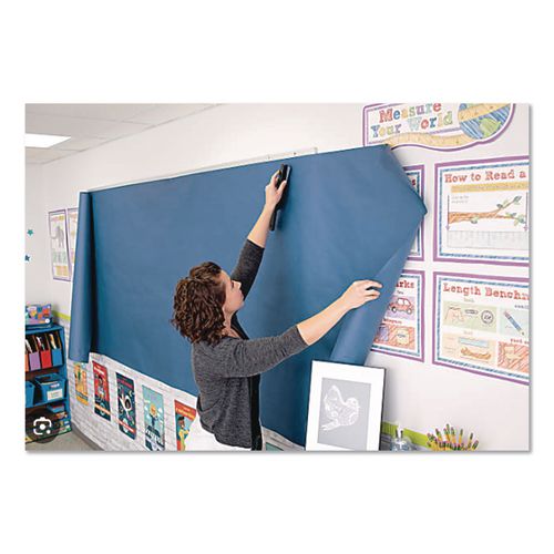 Image of Pacon® P0063200 Rainbow Duo-Finish Colored Kraft Paper, 35 lb Wrapping Weight, 36" x 1,000 ft, Royal Blue