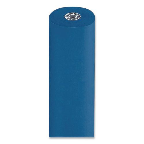 Image of Pacon® P0063200 Rainbow Duo-Finish Colored Kraft Paper, 35 lb Wrapping Weight, 36" x 1,000 ft, Royal Blue