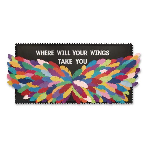 Image of Pacon® P0063300 Rainbow Duo-Finish Colored Kraft Paper, 35 lb Wrapping Weight, 36" x 1,000 ft, Black