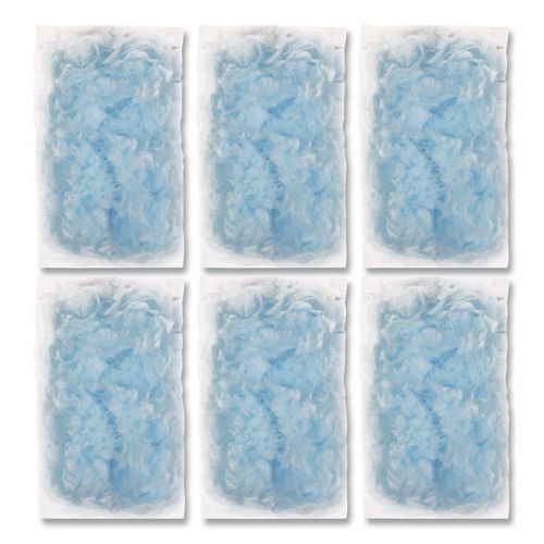 Image of Boardwalk® 96494-BWK 360 HD Duster Refills, Soft Fluffy Fibers, Light Blue, 6 Dusters/Box, 4 Boxes/Carton