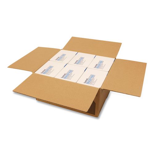 Image of Boardwalk® 96157-M-BWK Eraser Pads, 2.5 x 4.5, 1" Thick, White, 6 Pads/Pack, 6 Packs/Carton