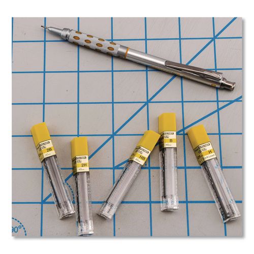 Image of Pentel® 50-9-HB Super Hi-Polymer Lead Refills, 0.9 Mm, Hb, Black, 15/tube