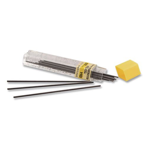 Image of Pentel® 50-9-HB Super Hi-Polymer Lead Refills, 0.9 Mm, Hb, Black, 15/tube