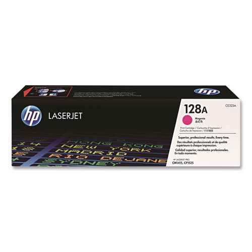 Image of HP CE323A HP 128a, (ce323a) Magenta Original Laserjet Toner Cartridge
